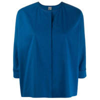 Quelle2 Blusa com fechamento oculto - Azul