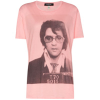 R13 Camiseta com estampa Elvis T70 - Rosa