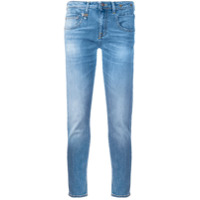 R13 skinny cropped jeans - Azul