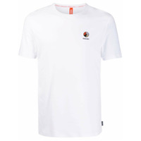 Raeburn Camiseta com logo bordado - Branco