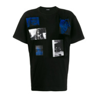 Raf Simons Camiseta Blue Velvet - Preto