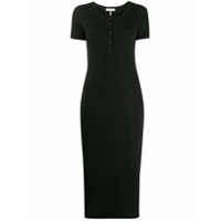 Rag & Bone Vestido acinturado midi - Preto