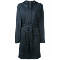 Rains belted raincoat - Azul