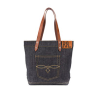 Ralph Lauren Bolsa tote jeans - Azul
