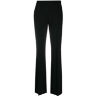 Ralph Lauren Calça flare cintura alta - Preto