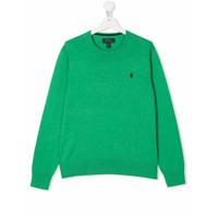 Ralph Lauren Kids Suéter com logo - Verde