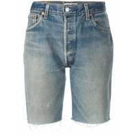 RE/DONE Bermuda jeans - Azul