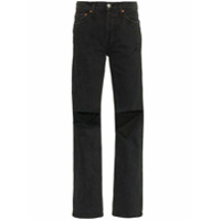 RE/DONE Calça jeans reta - Preto