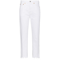 RE/DONE Calça jeans 'Stove Pipe 27 - Branco