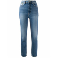 RE/DONE high-waisted skinny jeans - Azul