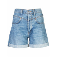 RE/DONE Short jeans clássico - Azul