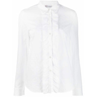 RedValentino Camisa com babados - Branco