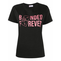RedValentino Camiseta Bonded Forever - Preto