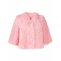 RedValentino Jaqueta com mangas 7/8 - Rosa