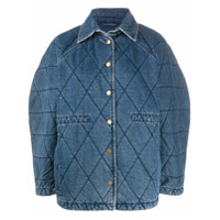 Remain quilted oversized jacket - Azul