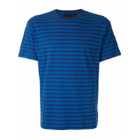 RESERVA T-shirt listrada com textura - Azul