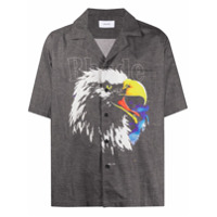 Rhude Camiseta com estampa de águia - Cinza