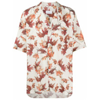 Rhude leaf-print shirt - Neutro