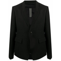 Rick Owens Blazer mangas longas - Preto