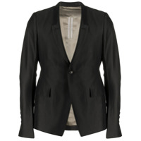 Rick Owens Blazer mangas longas - Preto