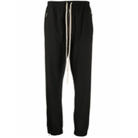 Rick Owens Calça esportiva cropped - Preto