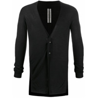 Rick Owens Cardigan longo Performa - Preto
