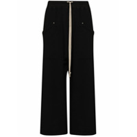 Rick Owens DRKSHDW Calça cargo saruel - Preto