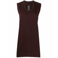 Rick Owens Regata modelagem ampla - Vermelho