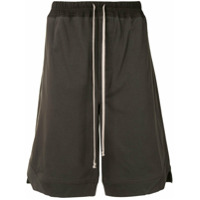 Rick Owens Short com ajuste no cós - Marrom