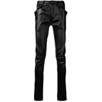 Rick Owens skinny leather trousers - Preto