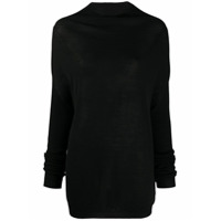 Rick Owens Suéter de tricô leve - Preto