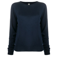 Rick Owens Suéter decote careca - Azul