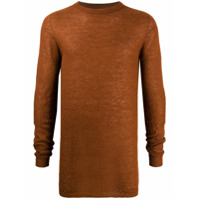 Rick Owens Suéter leve de tricô - Marrom