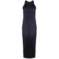 Rick Owens Vestido midi sem mangas - Azul