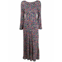 Rixo Vestido Mimi Smudge com estampa - Rosa