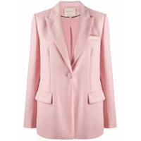 Roksanda Blazer gola V profundo - Rosa