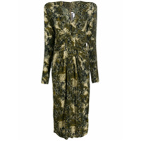 ROTATE python-print fitted dress - Verde
