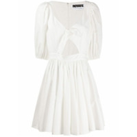 ROTATE Vestido com detalhe de nÃ³ - Branco