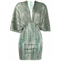 ROTATE Vestido com mangas 7/8 - Verde