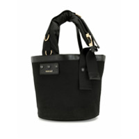 Sacai Bolsa bucket com fivela - Preto