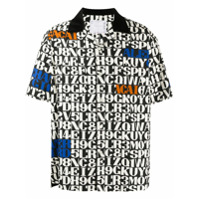 Sacai Camisa com estampa - Preto