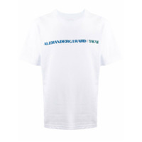 Sacai Camiseta com estampa de logo - Branco