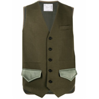 Sacai Colete - Verde