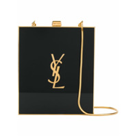 Saint Laurent Bolsa mini 'Tuxedo Box' - Preto
