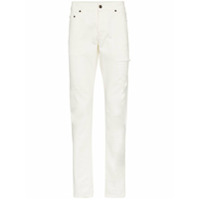 Saint Laurent Calça jeans reta - Branco