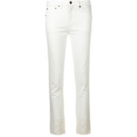 Saint Laurent Calça jeans skinny - Branco
