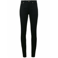Saint Laurent Calça jeans skinny - Preto