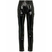 Saint Laurent Calça slim - Preto