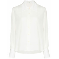 Saint Laurent Camisa de seda - Branco