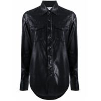 Saint Laurent Camisa western - Preto